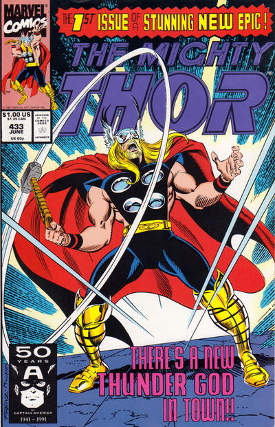 Thor 1966 #433 Direct with ad centerfold - back issue - $4.00