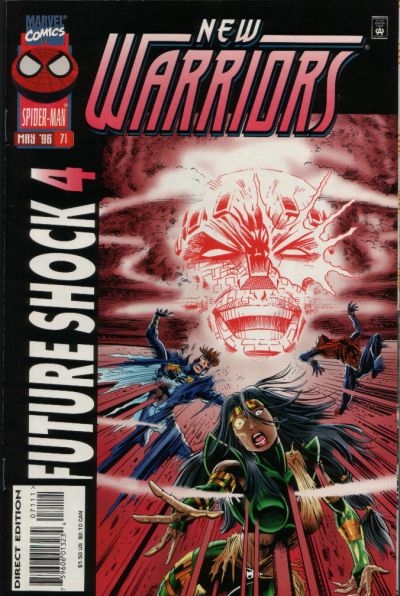 The New Warriors 1990 #71 - back issue - $3.00