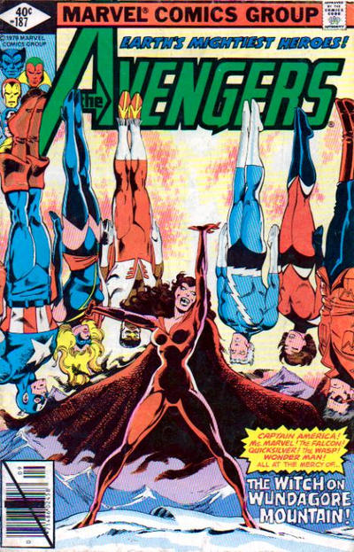 The Avengers 1963 #187 Direct ed. - back issue - $5.00