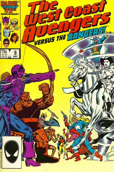 West Coast Avengers 1985 #8 Direct ed. - back issue - $2.00