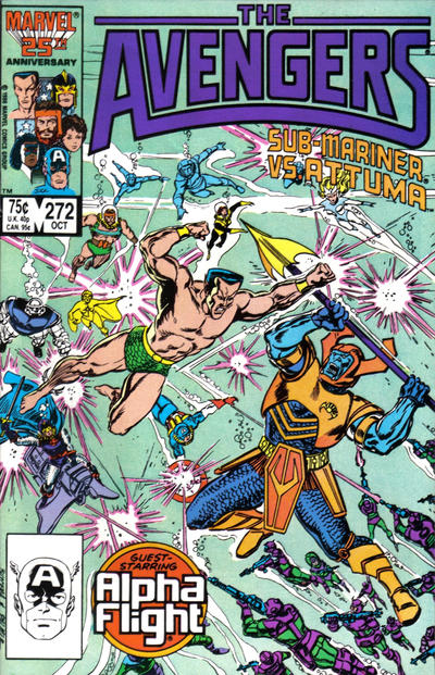 The Avengers 1963 #272 Direct ed. - back issue - $3.00