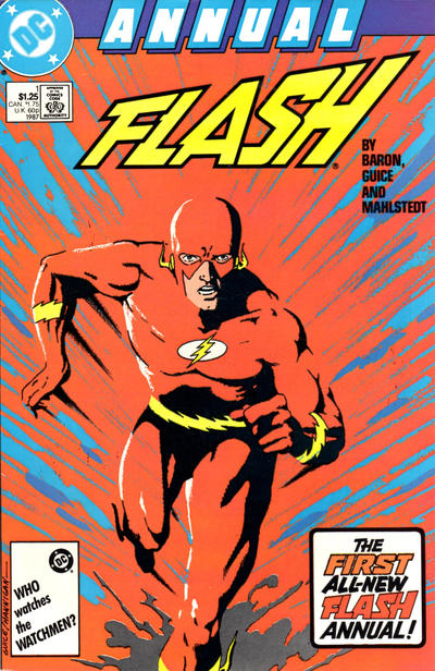 Flash Annual 1987 #1 Direct ed. - back issue - $5.00