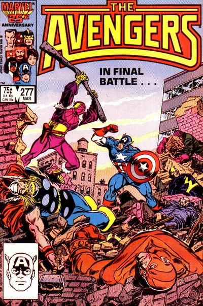The Avengers 1963 #277 Direct ed. - back issue - $3.00
