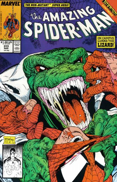 The Amazing Spider-Man 1963 #313 Direct ed. - back issue - $10.00