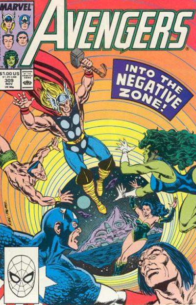 The Avengers 1963 #309 Direct ed. - back issue - $3.00