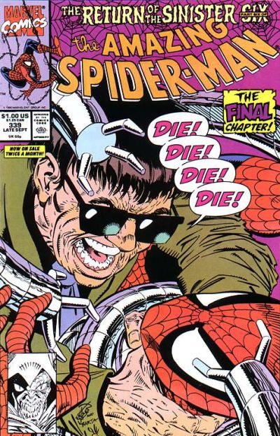 The Amazing Spider-Man 1963 #339 Direct ed. - back issue - $3.00