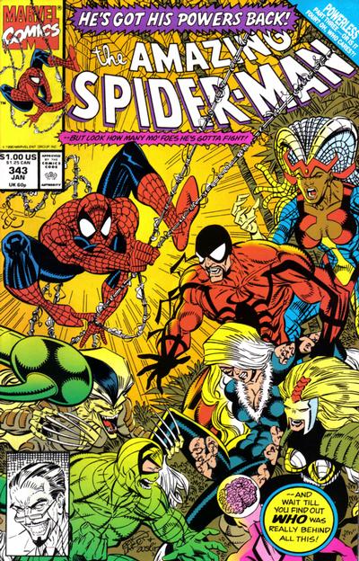 The Amazing Spider-Man 1963 #343 Direct ed. - No Condition Defined - $4.00