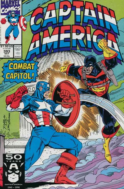 Captain America 1968 #393 Direct ed. - back issue - $3.00