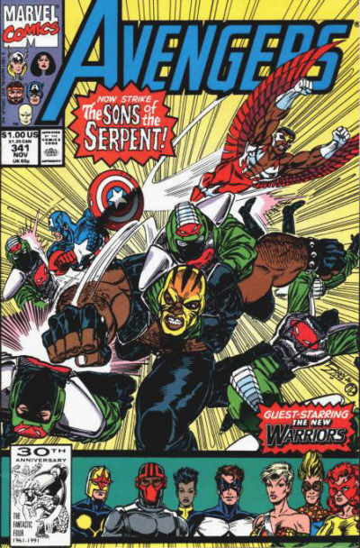 The Avengers 1963 #341 Direct ed. - back issue - $3.00