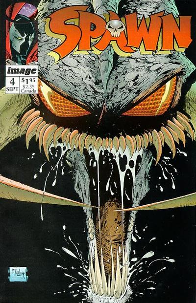 Spawn 1992 #4 Direct ed. - back issue - $8.00