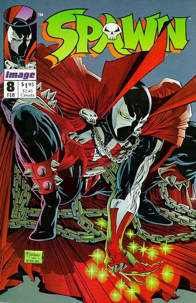 Spawn 1992 #8 Direct ed. - back issue - $5.00