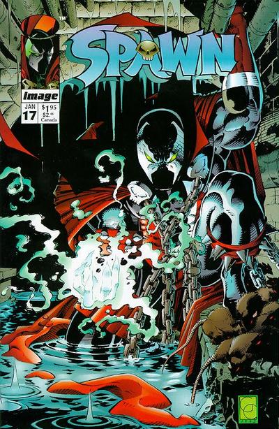 Spawn 1992 #17 Direct ed. - back issue - $5.00