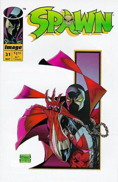 Spawn 1992 #21 - back issue - $6.00