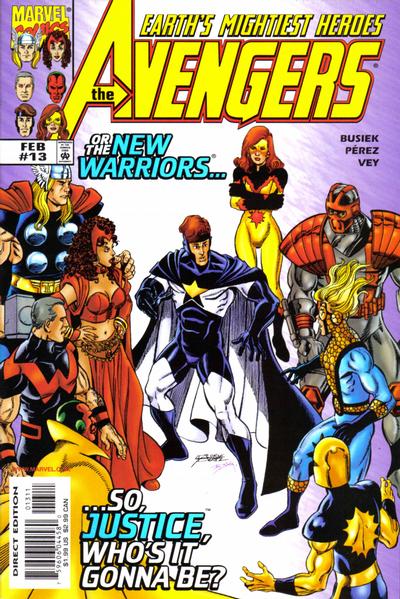 Avengers 1998 #13 Direct Edition - back issue - $3.00