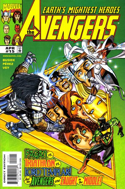 Avengers 1998 #15 Direct Edition - back issue - $3.00