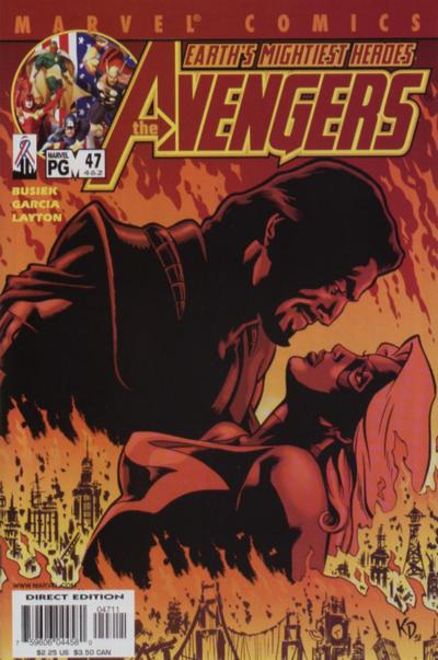 Avengers 1998 #47 462 Direct Edition - back issue - $3.00