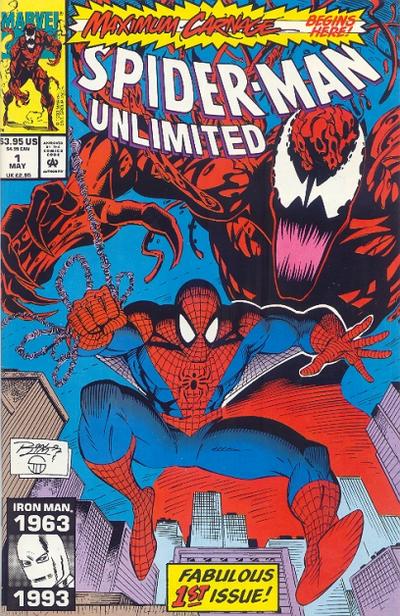 Spider-Man Unlimited 1993 #1 Direct Edition - back issue - $5.00