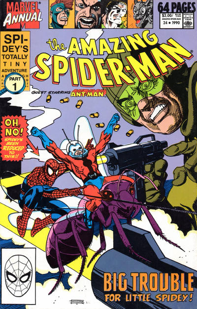The Amazing Spider-Man Annual 1964 #24 Direct ed. - back issue - $3.00