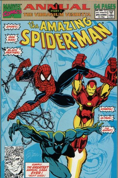 The Amazing Spider-Man Annual 1964 #25 Direct ed. - back issue - $3.00
