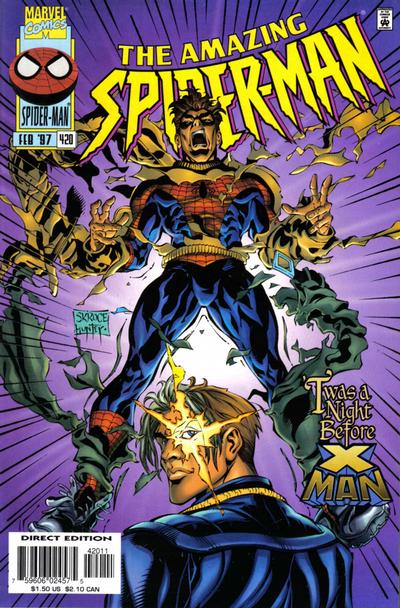 The Amazing Spider-Man 1963 #420 Direct Edition - back issue - $3.00