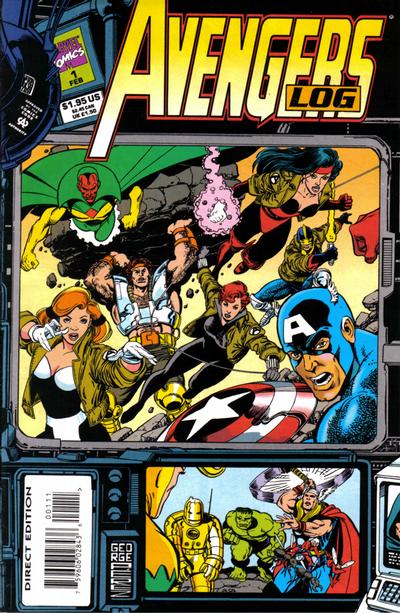 The Avengers Log 1994 #1 - back issue - $3.00