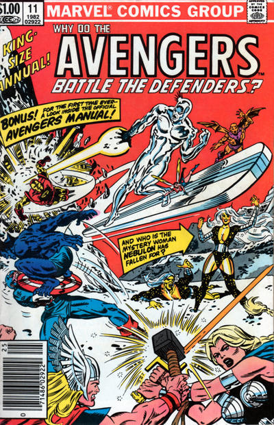 The Avengers Annual 1967 #11 Newsstand ed. - back issue - $6.00