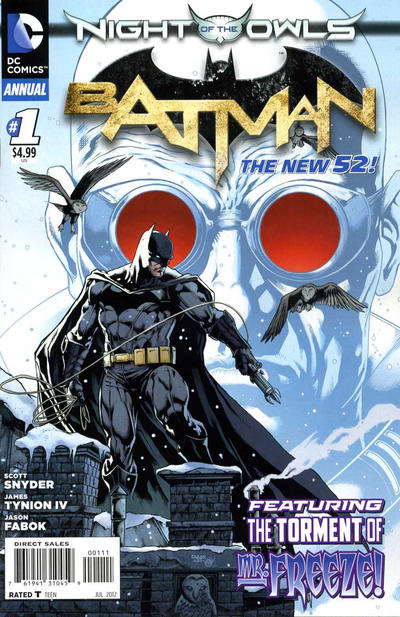 Batman Annual 2012 #1 - back issue - $6.00