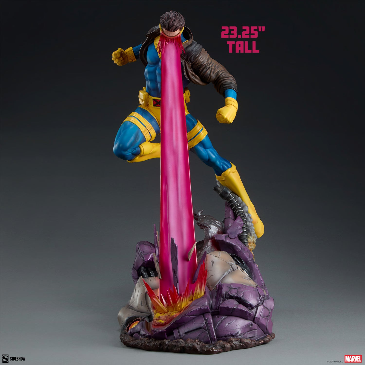 SIDESHOW - CYCLOPS STATUE - X-MEN - PREMIUM FORMAT