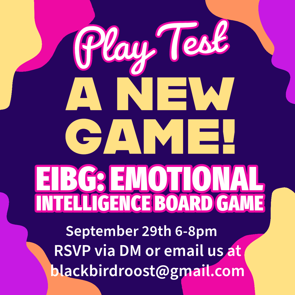 PLAY TESTING: EIBG – Emotional Intelligence Board Game